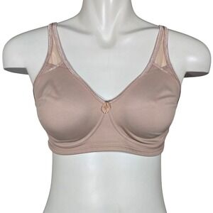 WonderBra Women's Wire-Free Full Coverage Bra Beige 36D